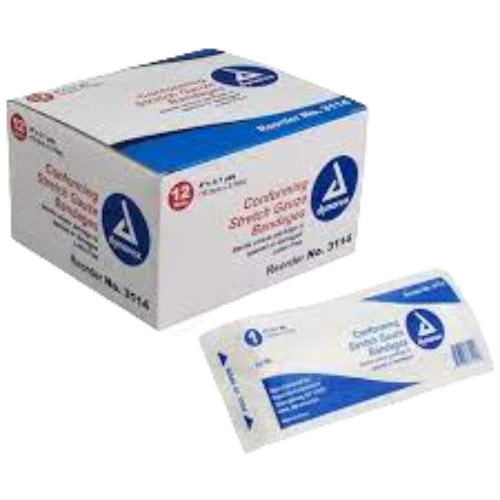 Vital-Roll Conforming Gauze Sterile 4 x 131 Pack Of 12