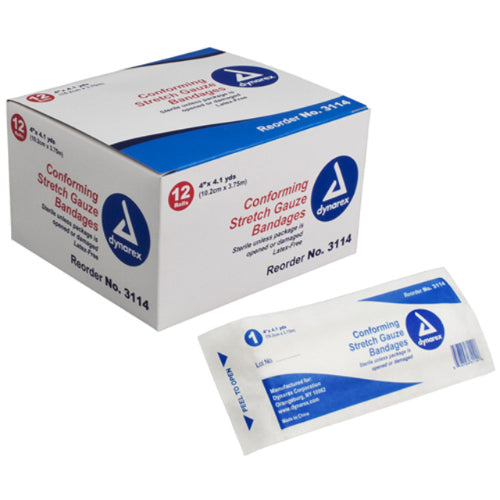 Vital-Roll Conforming Gauze Sterile 4 x 131 Pack Of 12