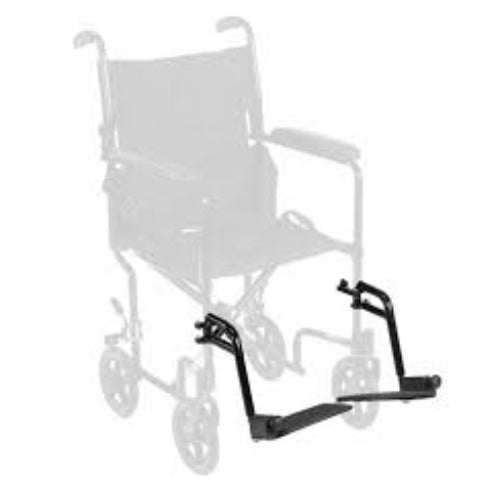 Footrests Set for 10950F Black (Pair)