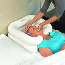 EZ-ACCESS EZ-Shampoo Inflatable Hair Washing Basin, 28 x 24 Inches with Drain Hose