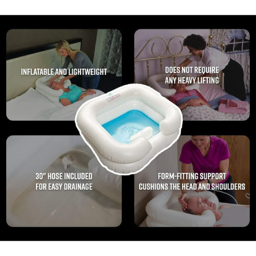 EZ-ACCESS EZ-Shampoo Hair Washing Basin, Boxed