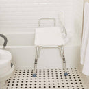 Carex Bathtub Transfer Bench – Adjustable Non-Slip Seat