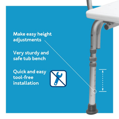 Carex Bathtub Transfer Bench