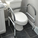Carex Bathroom Safety Rail – Freestanding with durable construction, providing reliable bathroom assistance. Moovkart
