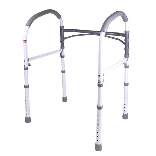 Carex Bathroom Safety Rail Sturdy Support for Stability and Balance, Easy-to-Install Grab Bar for Toilets and Showers, Moovkart.