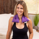 Carex Bed Buddy Comfort Wrap for Hot & Cold Therapy with Real Lavender, Microwavable, Case of 12