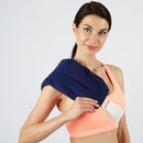 Carex Bed Buddy Back Wrap Offers Lower Back Pain Relief with Organic Hot Cold Compress. Moovkart