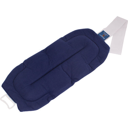 Reusable hot/cold therapy wrap for the back