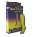 Bell-Horn Knee Stocking 18 mmHg, Medium Long, Beige, Closed Toe for healthy blood circulation. Moovkart