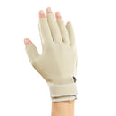Breg Therapeutic Arthritis Gloves Ex-Small with bamboo lining for gentle warming relief, Moovkart