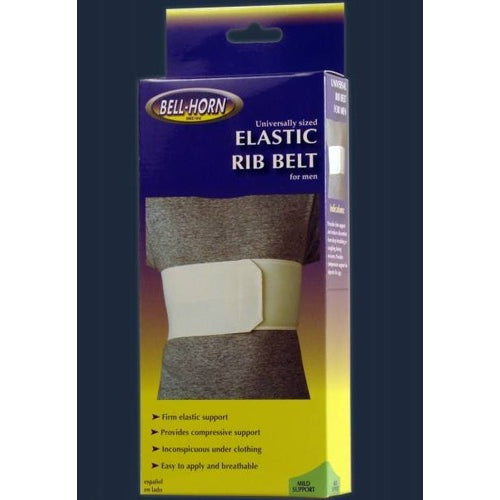 Men's Elastic Rib Belt, Size 2X / 3X