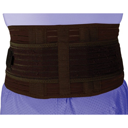 Bell-Horn Universal Back Brace Black for back pain relief and support, Moovkart