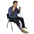 Blue Jay Sock Aid, 5 Inch Wide Plastic Frame with Foam Grip Handles – Dressing Aid for Swollen Feet