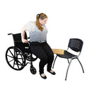 Blue Jay Slide On Over Transfer Board, Solid Board, 8 x 30 Inches