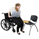 Blue Jay Slide On Over Transfer Board, Solid Board, 8 x 24 Inches