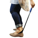 Blue Jay Get Your Shoe On Metal Shoehorn 18 Inch Long Handle for Easy Shoe Wearing Assistance