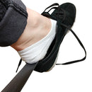 Blue Jay Get Your Shoe On Metal Shoehorn, 30 Inch Long Handle – Shoe Aid with Non-Slip Comfort Grip