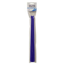Blue Jay Plastic Shoehorn 18 Inch Long Handle, Light Blue Durable Shoe Helper for Seniors