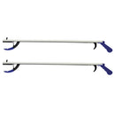 Blue Jay Lightweight Folding Reachers, 32 Inch Long, Magnetic Tip for Easy Item Retrieval, Pack of 2