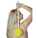Blue Jay 18 Inch Long Handle Round Bath Sponge for Easy Reach and Body Cleaning Assistance