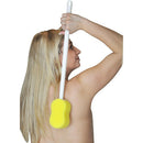 Blue Jay Figure 8 Bath Sponge with 18 Inch Long Handle for Hard to Reach Areas and Easy Cleaning