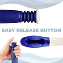 Blue Jay Long Reach Wiping Wand Hygienic Self Cleaning Aid for Limited Mobility Users