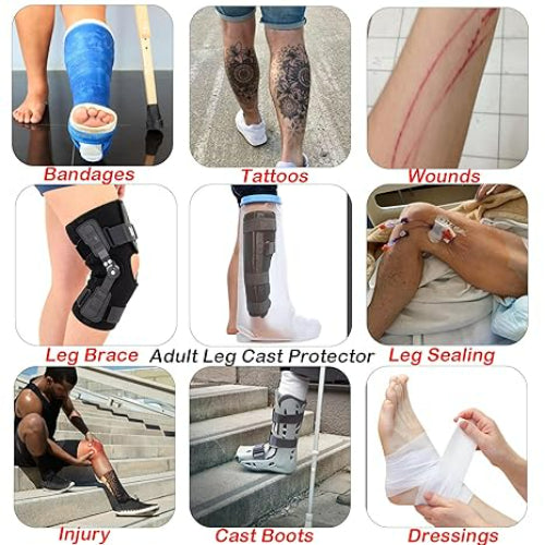 Blue Jay Waterproof Cast and Bandage Protector Adult Long Leg
