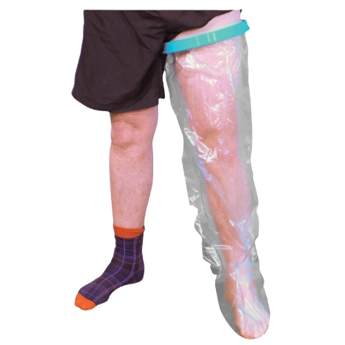 Waterproof Cast & Bandage Protector Adult Long Leg