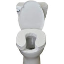 Blue Jay Elevate Me Softly Raised Toilet Seat, 2 Inch Soft Cushion for Bathroom Comfort