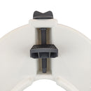 Blue Jay Raised Toilet Seat with Lock and Padded Arms, 5-Inch Height, Fits Standard and Elongated Toilets