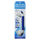 Blue Jay Suction Grab Bar, Non Adjustable, 16.25 Inches Length for Bathroom Safety Support