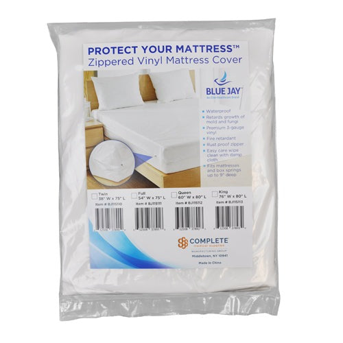 Generic Zippered Mattress Protector, King Size, 78 x 80 x 9 Inches