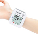 Blue Jay Wrist Blood Pressure Monitor with Voice, one-touch operation & easy LCD screen. Moovkart