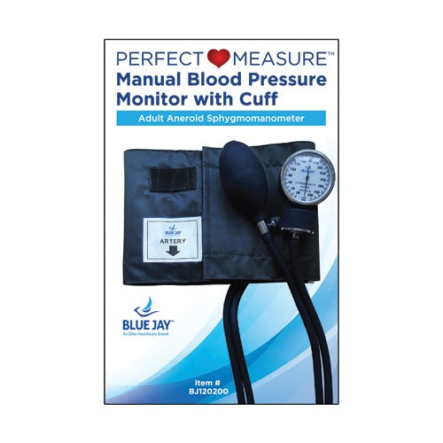Blue Jay Manual Blood Pressure Monitor with Universal Cuff