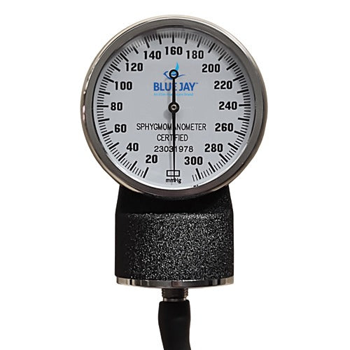 Blue Jay Manual Blood Pressure Monitor Unit with Universal Cuff and Deluxe Dual Head Stethoscope