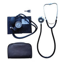 Blue Jay Manual Blood Pressure Monitor Unit with Universal Cuff and Deluxe Dual Head Stethoscope