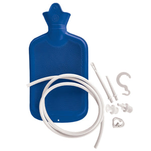 Blue Jay Hot and Cold Water Bottle with Douche and Enema Attachments – Multi-Purpose Relief System