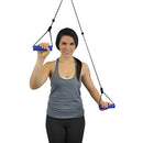 Blue Jay Overdoor Shoulder Pulley with Door Bracket, Foam Handles and Adjustable Height