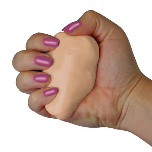 Squeeze 4 Strength 2oz Medium Soft Hand Therapy Putty Dark Beige