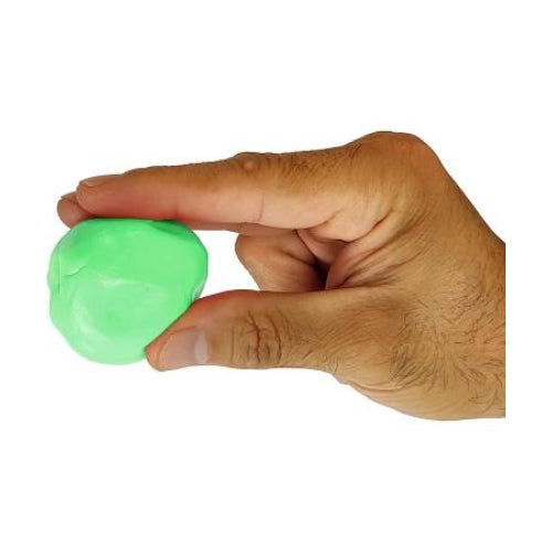 Blue Jay Squeeze 4 Strength Medium Hand Therapy Putty, Green, 2 Ounces