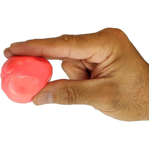 Blue Jay Squeeze 4 Strength Soft Hand Therapy Putty, Red, 4 Ounces