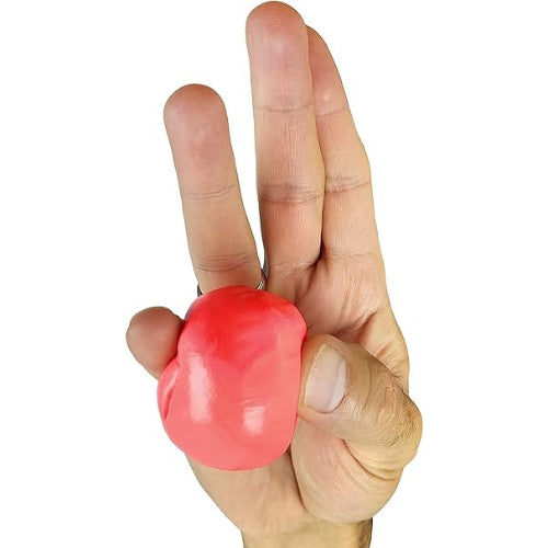 Blue Jay Squeeze 4 Strength Soft Hand Therapy Putty, Red, 4 Ounces