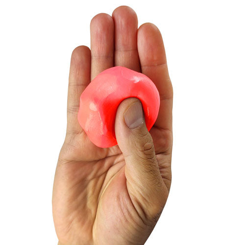 Blue Jay Squeeze 4 Strength Soft Hand Therapy Putty, Red