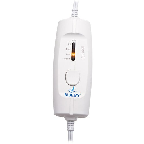 Blue Jay Heating Pad Moist/Dry, 4 Position Switch Auto-Off, 12 x 24 Inches