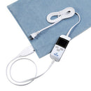 Blue Jay Heating Pad 12x24 velvet moist heat electric pad for therapeutic use,Moovkart