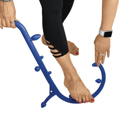 Blue Jay Trigger Point Massager, Handheld S-Shape for Pain Relief