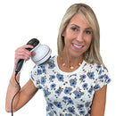 Blue Jay Complete Relief Handheld Massager, Corded Shiatsu Vibration for Pain Relief