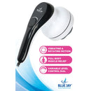 Blue Jay Complete Relief Handheld Massager, Corded Shiatsu Vibration for Pain Relief