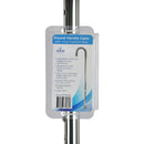 Blue Jay Round Handle Cane, Silver with Adjustable Height, Vinyl Grip, 300 lbs Weight Capacity