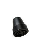 Blue Jay Offset Walking Cane with Soft Foam Grip for Support and Adjustable Height, Silver